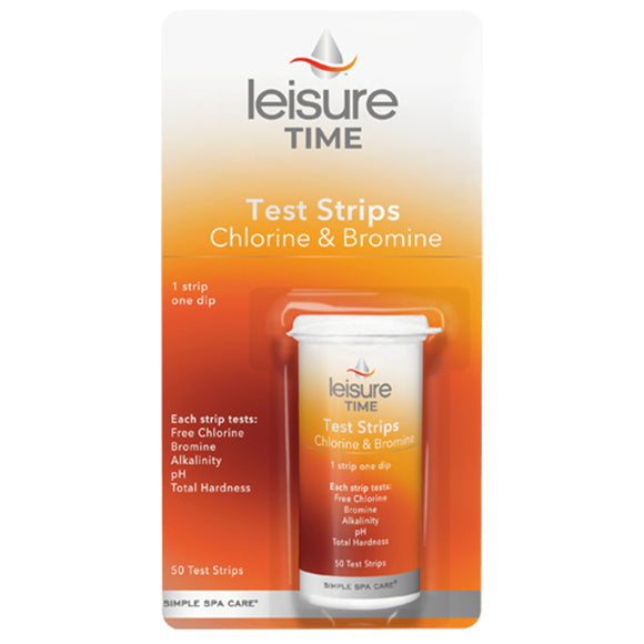 Leisure Time Chlorine/Bromine Test Strips