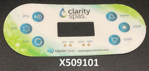 X509101 Clarity Spas Topside Overlay