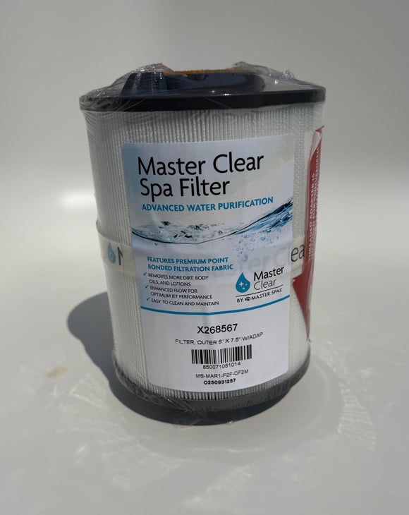 Outer filter for Twilight and Legend Spas X268567 (For spas with serial number starting with 25 or higher)